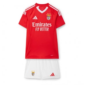 Billiga Benfica Hemmatröja Barn 2024-25 Kortärmad (+ Korta byxor)